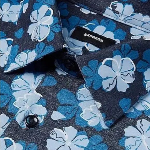 NEW EXPRESS BUTTON MENS DOWN SHIRT
MSRP $ 78 - Picture 10 of 11